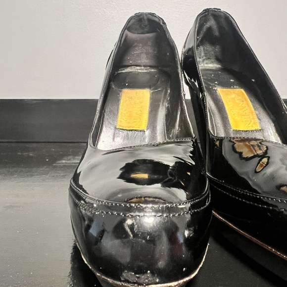 LANVIN PARIS HIGH HEEL ESCARPIN SIZE 38 - Picture 4 of 16